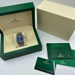 Rolex Oyster Perpetual 41 124300 (2023) - Blauw wijzerplaat 41mm Staal (2/8)