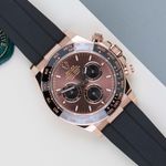 Rolex Daytona 126515LN (2025) - Bruin wijzerplaat 40mm Roségoud (1/8)
