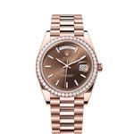 Rolex Day-Date 40 228345RBR (2024) - Brown dial 40 mm Rose Gold case (1/1)