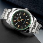 Rolex Milgauss 116400GV (Unknown (random serial)) - 40 mm Steel case (2/8)