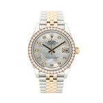 Rolex Datejust 31 278381RBR (2021) - Pearl dial 31 mm Gold/Steel case (1/5)