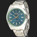 Rolex Milgauss 116400GV (2019) - Blue dial 40 mm Steel case (1/8)