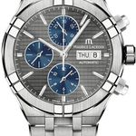 Maurice Lacroix Aikon AI6038-TT032-330-1 (2026) - Grey dial 44 mm Titanium case (1/1)