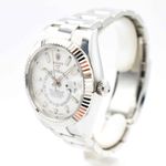 Rolex Sky-Dweller 326934 (2021) - Wit wijzerplaat 42mm Staal (2/7)