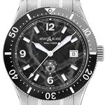 Montblanc 1858 129371 (2026) - Zwart wijzerplaat 41mm Staal (1/1)