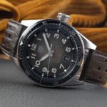 TAG Heuer Autavia WBE5114.EB0173 (Unknown (random serial)) - Black dial 42 mm Steel case (2/8)