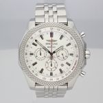 Breitling for Bentley A25368 (2012) - White dial 49 mm Steel case (2/8)