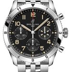Breitling Classic AVI A233803A1B1A1 (2026) - Zwart wijzerplaat 42mm Staal (1/1)