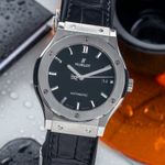 Hublot Classic Fusion 511.NX.1171.LR.1704 (Onbekend (willekeurig serienummer)) - Zwart wijzerplaat 45mm Titanium (3/8)