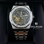 Audemars Piguet Royal Oak Double Balance Wheel Openworked 15407ST.OO.1220ST.01 - (1/4)