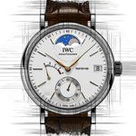 IWC Portofino Hand-Wound IW516401 (2025) - Zilver wijzerplaat 45mm Staal (1/2)