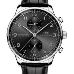 IWC Portuguese Chronograph IW371609 (2026) - Black dial 41 mm Steel case (1/1)