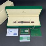 Rolex Cellini 6111/9 (2011) - Black dial 25 mm White Gold case (3/8)