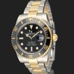 Rolex Submariner Date 116613LN (2014) - Black dial 40 mm Gold/Steel case (1/8)