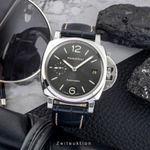 Panerai Luminor Due PAM00755 (Unknown (random serial)) - Grey dial 38 mm Steel case (3/8)