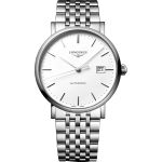 Longines Elegant L4.910.4.19.6 (2026) - Wit wijzerplaat 39mm Staal (1/1)