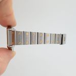 Cartier Santos Galbée 1567 (Unknown (random serial)) - White dial 24 mm Gold/Steel case (8/8)