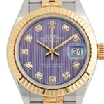 Rolex Lady-Datejust 279173 (2019) - Paars wijzerplaat 28mm Goud/Staal (2/5)