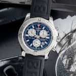 Breitling Colt Chronograph A73388 (2017) - Blue dial 44 mm Steel case (3/8)