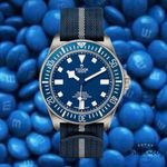 Tudor Pelagos 25707B/22 (2022) - Blue dial 42 mm Titanium case (1/8)