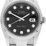 Rolex Datejust 36 126234 (2021) - Zwart wijzerplaat 36mm Staal (2/5)