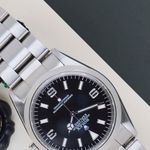 Rolex Explorer 14270 (1998) - Zwart wijzerplaat 36mm Staal (4/8)