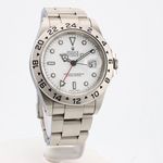 Rolex Explorer II 16570 (2004) - White dial 40 mm Steel case (1/8)