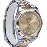 Rolex Datejust 41 126333 (2023) - Champagne wijzerplaat 41mm Goud/Staal (7/8)