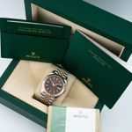 Rolex Datejust 41 126331 (2018) - Bruin wijzerplaat 41mm Goud/Staal (5/5)