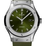 Hublot Classic Fusion 542.NX.8970.RX (2026) - Groen wijzerplaat 42mm Titanium (1/1)