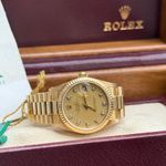 Rolex Datejust 31 68278 (1984) - Champagne dial 31 mm Yellow Gold case (2/5)