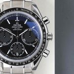 Omega Speedmaster Racing 326.30.40.50.01.001 (2024) - Black dial 40 mm Steel case (5/8)