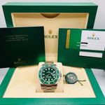 Rolex Submariner Date 116610LV (2018) - Green dial 40 mm Steel case (2/6)