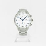 IWC Portuguese Chronograph IW371617 (2025) - Silver dial 41 mm Steel case (1/1)