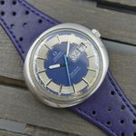 Omega Dynamic 166.108 (Unknown (random serial)) - Blue dial 41 mm Steel case (2/16)