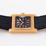Patek Philippe Golden Ellipse 5738/1R-001 (Unknown (random serial)) - Black dial 35 mm Rose Gold case (7/8)