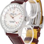 Breitling Navitimer A17395211A1P2 (2024) - White dial 35 mm Steel case (3/5)