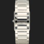 Cartier Tank WSTA0053 (2024) - Zilver wijzerplaat 41mm Staal (6/8)