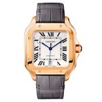 Cartier Santos WGSA0019 (2024) - Zilver wijzerplaat 40mm Roségoud (1/1)