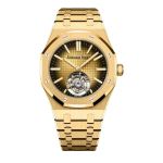 Audemars Piguet Royal Oak Tourbillon 26730BA.OO.1320BA.01 (2025) - Champagne dial 41 mm Yellow Gold case (1/6)