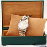 Rolex Datejust 36 16030 (Unknown (random serial)) - White dial 36 mm Steel case (2/8)