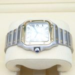 Cartier Santos W2SA0007 (2020) - White dial 35 mm Steel case (4/8)