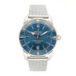 Breitling Superocean Heritage 42 UB2010 (2023) - Blue dial 42 mm Gold/Steel case (1/5)