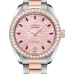 Omega Seamaster Aqua Terra 220.25.34.20.60.001 (2026) - Roze wijzerplaat 34mm Staal (1/1)