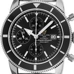Breitling Superocean Heritage Chronograph A1332024/B908 (2014) - Black dial 46 mm Steel case (1/8)