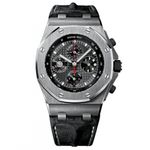 Audemars Piguet Royal Oak Offshore Chronograph 26209TI.OO.D101CR.01 (Unknown (random serial)) - Black dial 42 mm Titanium case (2/3)