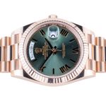 Rolex Day-Date 40 228235 (2026) - Green dial 40 mm Rose Gold case (5/7)