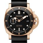 Panerai Luminor Submersible PAM01164 (2026) - Zwart wijzerplaat 42mm Roodgoud (1/1)