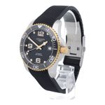 Longines HydroConquest L3.781.3.56.9 (2026) - Zwart wijzerplaat 41mm Staal (2/7)