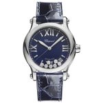 Chopard Happy Sport 278559-3008 (2024) - Blauw wijzerplaat 36mm Staal (3/3)